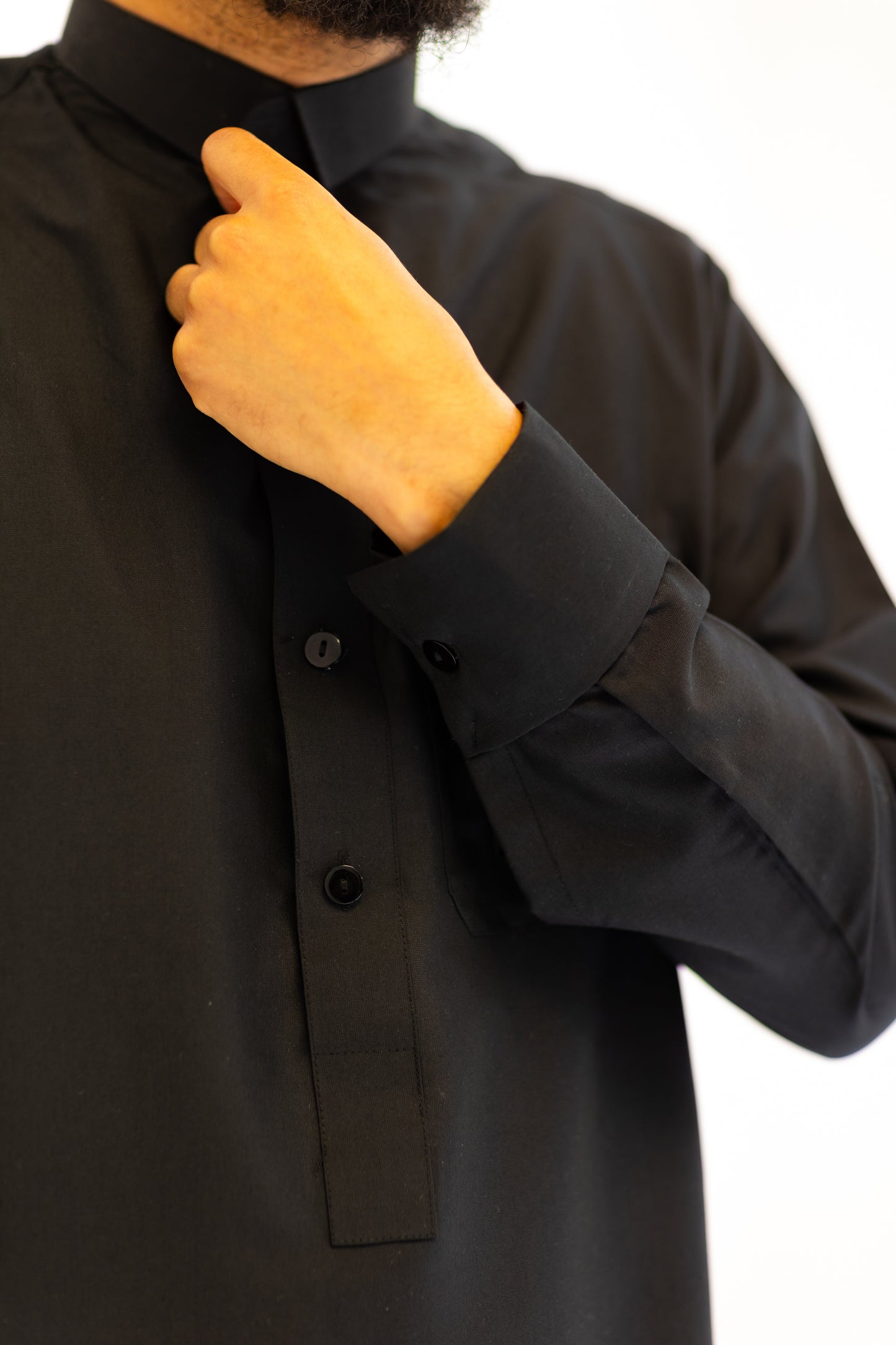 Black Saudi Bussiness Thobe