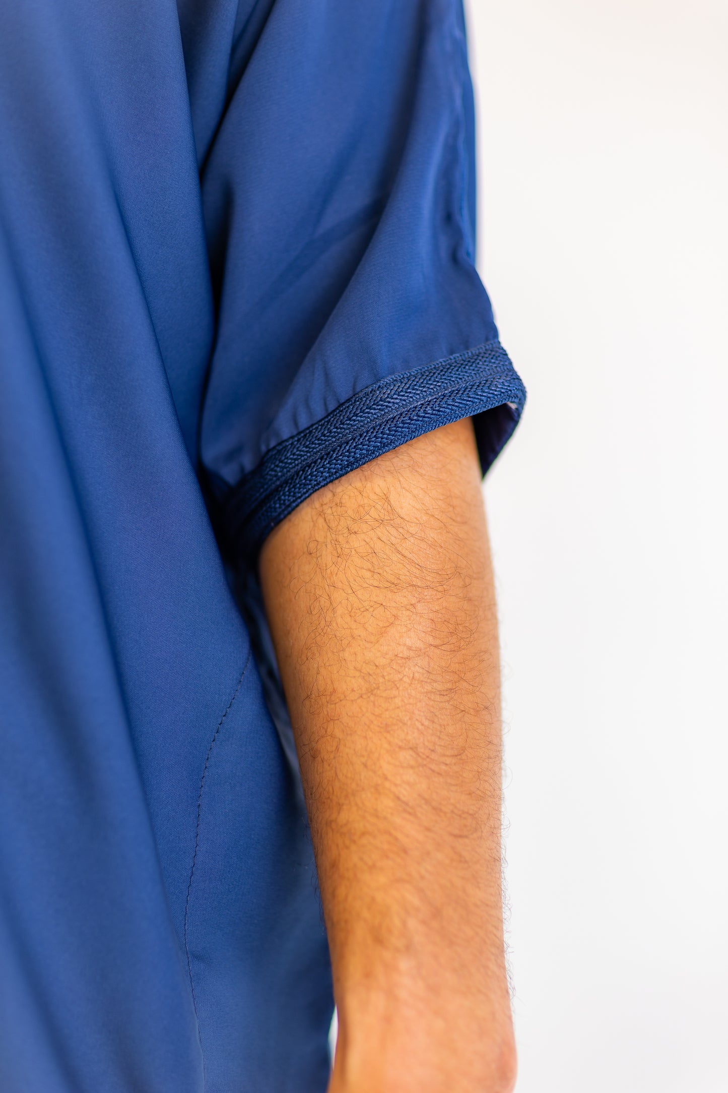 Navy Blue Moroccan Thobe